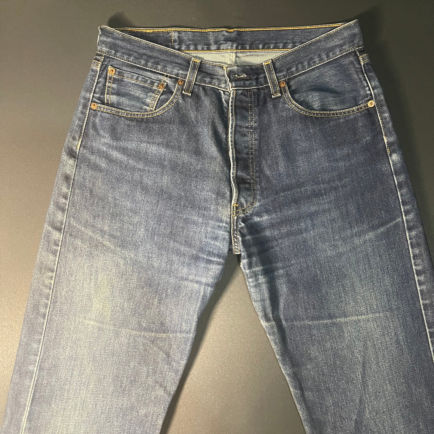 Levi Strauss Red Tag 501 Original Blue Denim Jeans